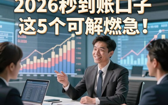 2026秒到账口子这5个可解燃急！本文为您精心珍藏！