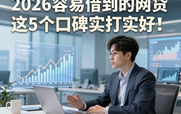 2026容易借到的网贷这5个口碑实打实好！本文为您隆重揭示！