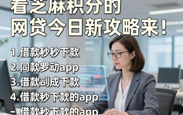 看芝麻积分的网贷今日新攻略来！同时罗列五个借款秒下款的app