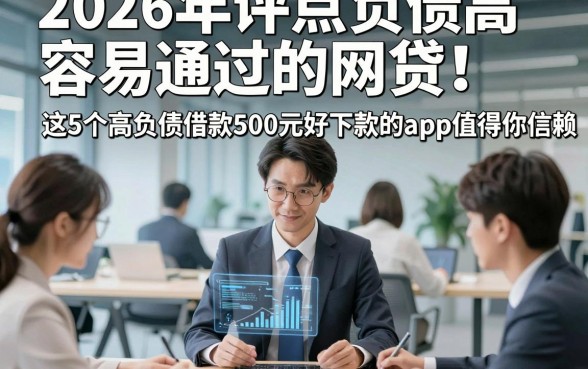 2026年评点负债高容易通过的网贷！这5个高负债借款500元好下款的app值得你信赖