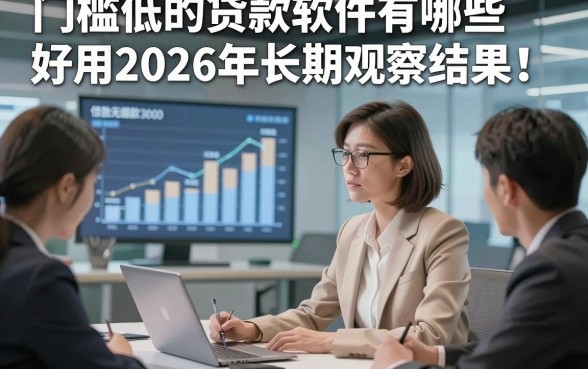 门槛低的贷款软件有哪些好用2026年长期观察结果！过滤这五个借款3000无视征信的平台