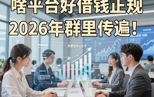 啥平台好借钱正规,容易通过审核2026年群里传遍！介绍这5个贷款秒下对征信要求不高软件