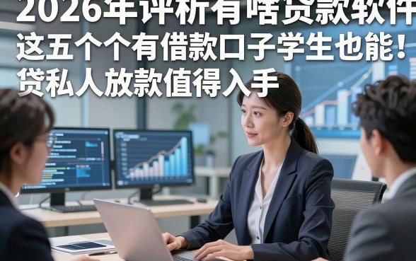 2026年评析有啥贷款软件学生也能贷！这五个有借款口子学生也能贷私人放款值得入手