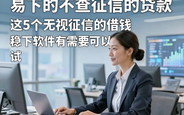 易下的不查征信的贷款，这5个无视征信的借钱稳下软件有需要可以试试