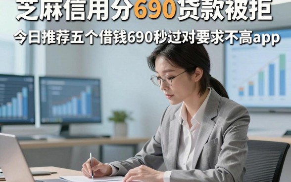 芝麻信用分690贷款被拒，今日推荐五个借钱690秒过对要求不高app