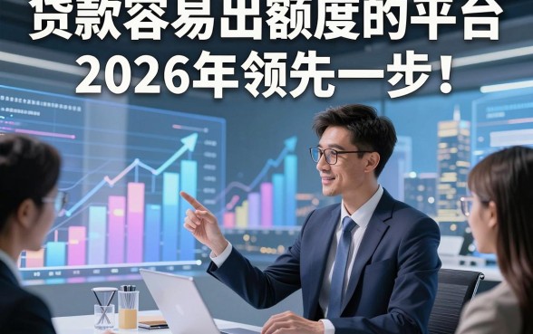 贷款容易出额度的平台2026年领先一步！本文为您隆重解读！