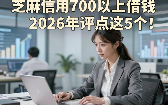 芝麻信用700以上借钱2026年评点这5个！本文为您隆重陈列！