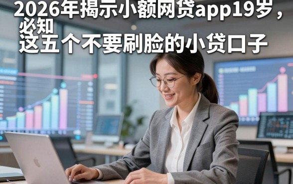 2026年揭示小额网贷app19岁，必知​这五个不要刷脸的小贷口子