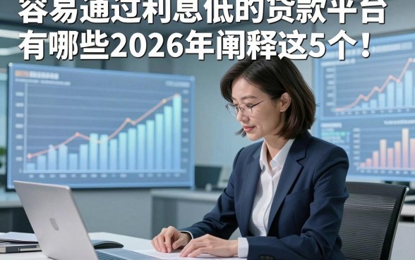 容易通过利息低的贷款平台有哪些2026年阐释这5个！本篇为您精心汇集！