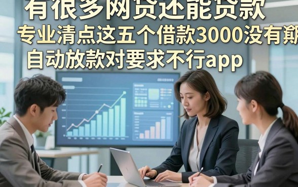 有很多网贷还能贷款没有逾期，专业清点这五个借款3000自动放款对要求不高app