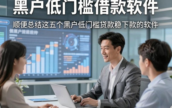 黑户低门槛借款软件，顺便总结这五个黑户低门槛贷款稳下款的软件