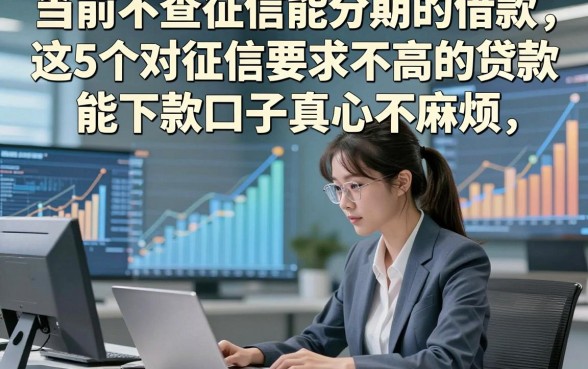 当前不查征信能分期的借款，这5个对征信要求不高的贷款能下款口子真心不麻烦