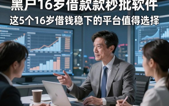 黑户16岁借款款秒批软件，这5个16岁借钱稳下的平台值得选择