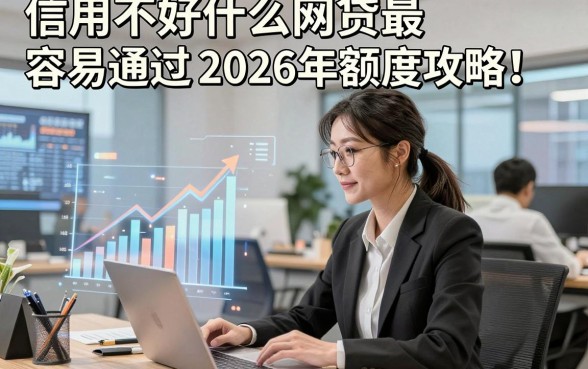 信用不好什么网贷最容易通过2026年额度攻略！顺道梳理五个信用不好借钱容易过2000的口子