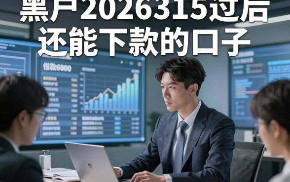 黑户2026315过后还能下款的口子，这五个黑户2026315后借款6000元稳下款的口子合理使用很踏实
