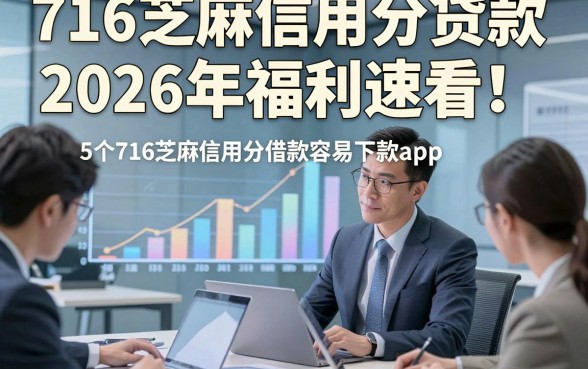 716芝麻信用分贷款2026年福利速看！本次剖析5个716芝麻信用分借款容易下款app