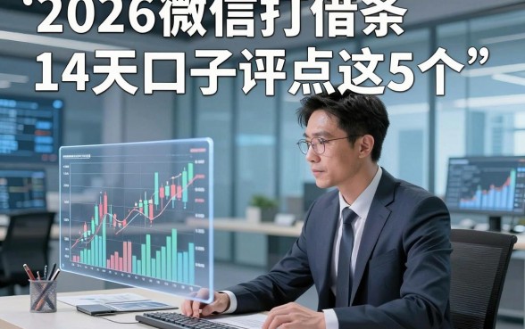 2026微信打借条14天口子评点这5个，本文为您深入筛选！