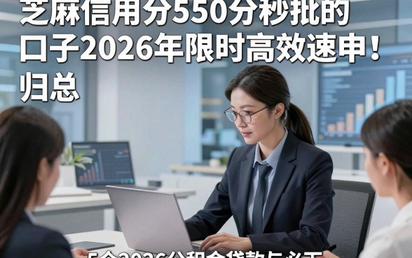芝麻信用分550分秒批的口子2026年限时高效速申！归总​5个2026公积金贷款必下