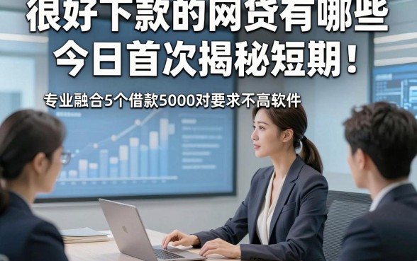 很好下款的网贷有哪些今日首次揭秘短期！专业融合5个借款5000对要求不高软件
