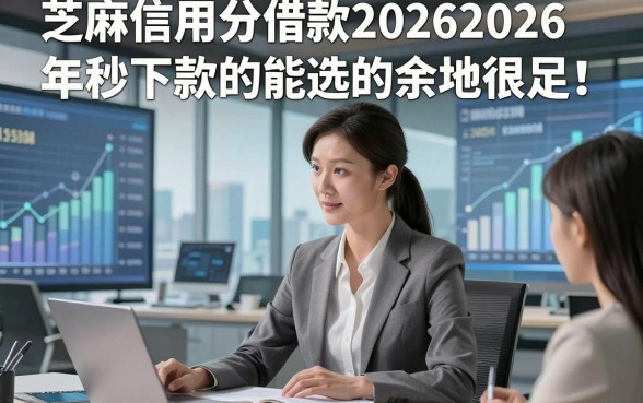 芝麻信用分借款20262026年秒下款的能选的余地很足！，今天为您隆重实测这5个贷款软件！