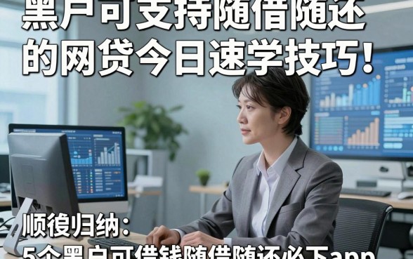 黑户可支持随借随还的网贷今日速学技巧！顺便归纳5个黑户可借钱随借随还必下app