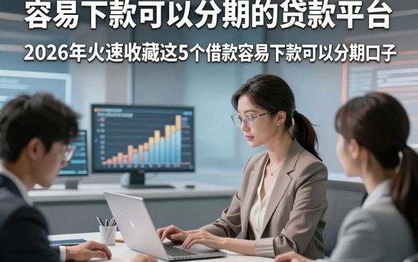 容易下款可以分期的贷款平台，2026年火速收藏这5个借款容易下款可以分期口子