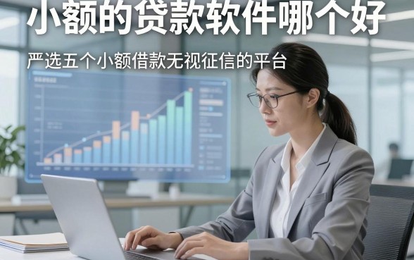 小额的贷款软件哪个好，顺便严选五个小额借款无视征信的平台
