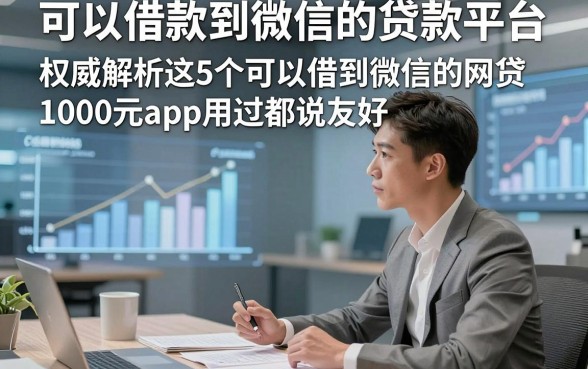 可以借款到微信的贷款平台，权威解析这5个可以借到微信的网贷1000元app用过都说友好