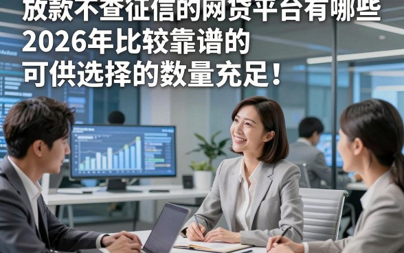 放款不查征信的网贷平台有哪些2026年比较靠谱的可供选择的数量充足！，本篇为您精心归类这5个黑户网贷软件！