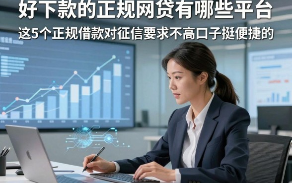 好下款的正规网贷有哪些平台，这5个正规借款对征信要求不高口子挺便捷的