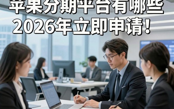 苹果分期平台有哪些2026年立即申请！本文阐释5个苹果借款秒过对要求不高app