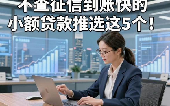 不查征信到账快的小额贷款推选​这5个！本文为您细致汇集！