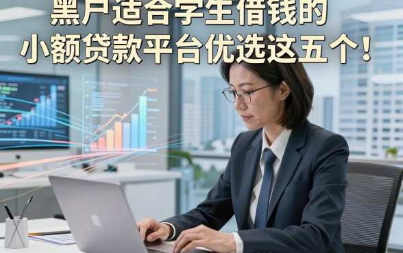 黑户适合学生借钱的小额贷款平台优选​这五个！本文为您细致汇聚！