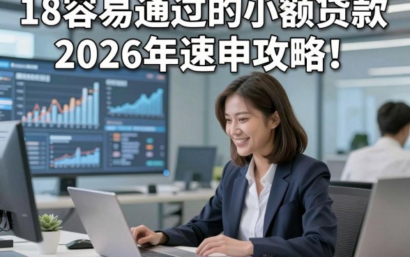 18容易通过的小额贷款2026年速申攻略！顺便整理这五个18容易通过的借钱微信放款平台