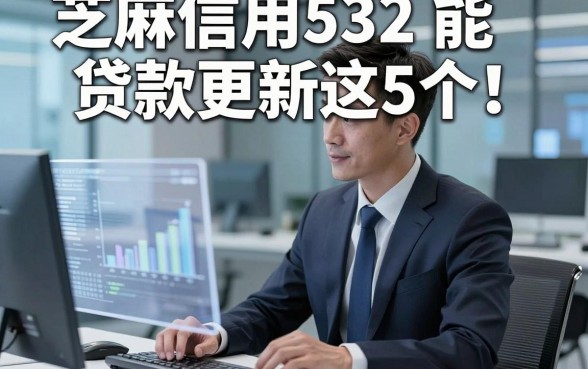 芝麻信用532能贷款更新这5个！本篇为您深入搜罗！