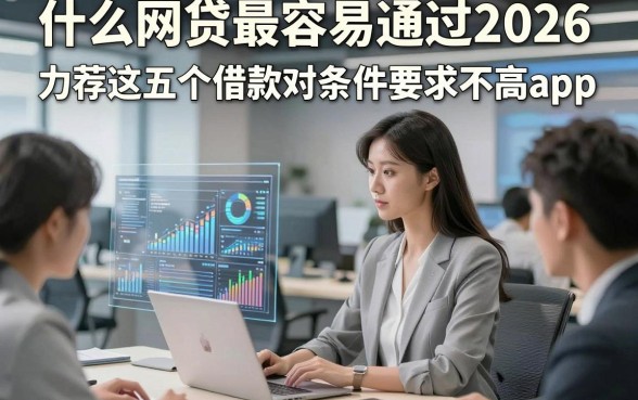 什么网贷最容易通过2026，力荐这五个借款对条件要求不高app