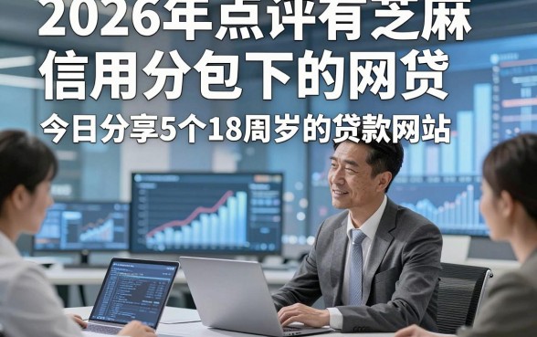 2026年点评有芝麻信用分包下的网贷，今日分享5个18周岁的贷款网站
