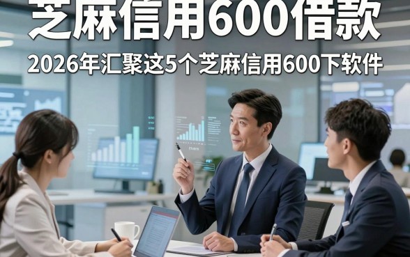 芝麻信用600借款，2026年汇聚这5个芝麻信用600贷款必下软件