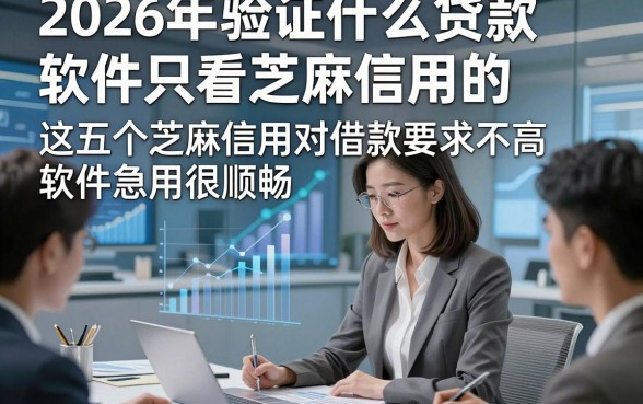 2026年验证什么贷款软件只看芝麻信用的，这五个芝麻信用对借款要求不高软件急用很顺畅