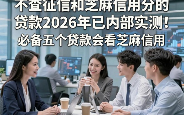 不查征信和芝麻信用分的贷款2026年已内部实测！必备五个贷款会看芝麻信用
