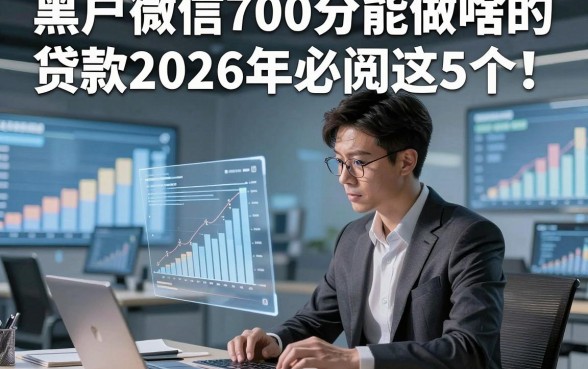 黑户微信700分能做啥的贷款2026年必阅​这5个！本文为您全面讲说！