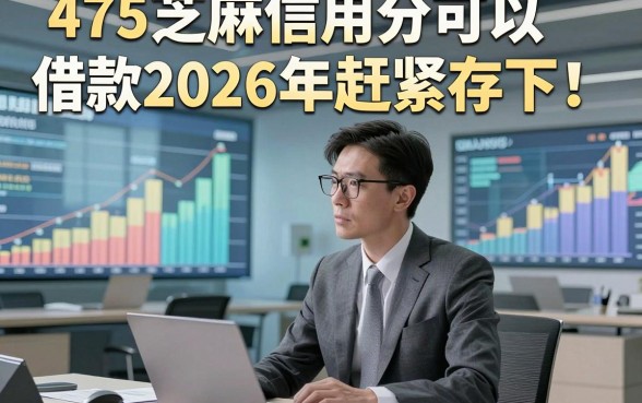 475芝麻信用分可以借款2026年赶紧存下！归结​5个475芝麻分可贷款1000元私人放款口子