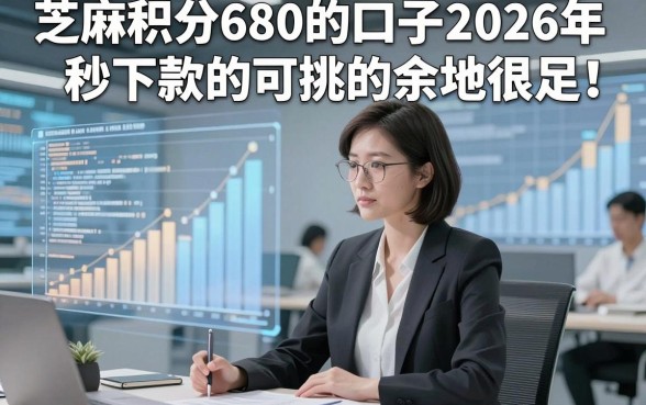 芝麻积分680的口子2026年秒下款的可挑的余地很足！，本文为您全面严选这五个网贷app！