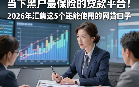 当下黑户最保险的贷款平台！2026年汇集这5个还能使用的网贷口子