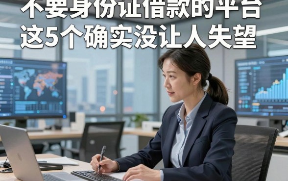 不要身份证借款的平台这5个确实没让人失望，本文为您详细聚焦！