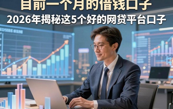 目前一个月的借钱口子，2026年揭秘这5个好的网贷平台口子