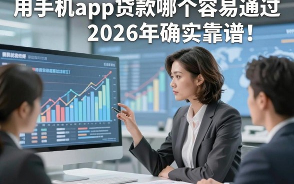 用手机app贷款哪个容易通过2026年确实靠谱！深度统计5个借款秒过对资质要求不高软件