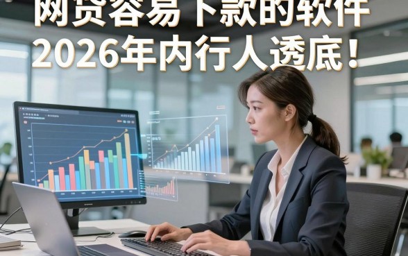 网贷容易下款的软件2026年内行人透底！统计这5个借款对资质要求不高能下款6000元的软件