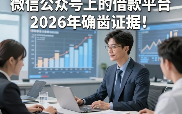 微信公众号上的借款平台2026年确凿证据！本文归纳5个专注简单申请的网贷平台