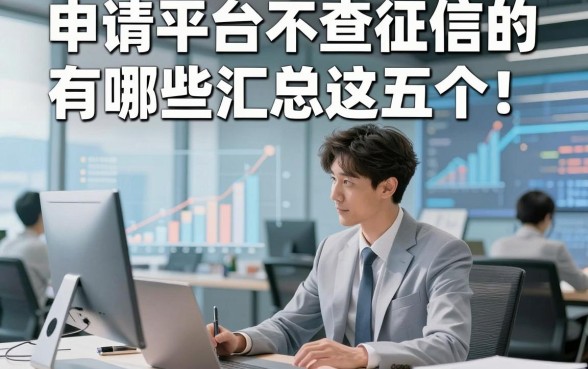 申请平台不查征信的有哪些汇总这五个！本文为您隆重评述！